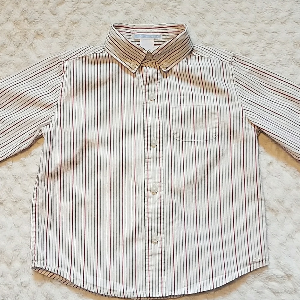 Janie and Jack Toddler Button Down Dress Shirt 2T